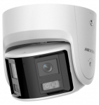 Hikvision dome DS-2CD2347G2P-LSU/SL(C) F2.8 (balta, 4 MP, 30 m. LED; ColorVu)