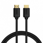 Kabelis HDMI-HDMI BASEUS CAKGQ-A01 (1.0m, HDMI 2.0, juodas, 4K 60Hz)