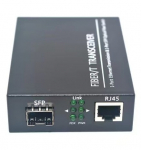 Optinis keitiklis AC101G-1T1F SM (1xRJ45, 1xSFP SC, WDM Tx/Rx, 10/100/1000Mbps, 20km)