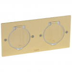 Grindinė dėžė 4mod. Legrand 089712 (&scaron;lifuoto aukso)