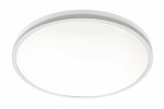 &Scaron;viestuvas lubinis apvalus pilkas TULA LED (24W, 1680lm, IP44, 4000K) GTV LD-TUL24W-NW-80