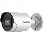 Hikvision bullet DS-2CD2066G2-IU(C) F2.8 (balta, 6 MP, 40 m. IR, AcuSense)