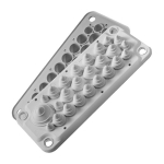 Guminis sandariklis daugiavietis Morek MBA3F14L11 (2x3-11 / 5x10-14 / 12x14-18 / 5x14-22 mm&sup2;)
