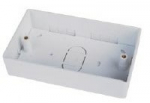 Vir&scaron;tinkinė paskirstymo dėžutė RJ45 keystone lizdams 146x86x32mm