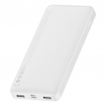 I&scaron;orinis akumuliatorius (Powerbank) BASEUS PPBD050002 (10000mAh, 15W, 2xUSB + USB-C, baltas)