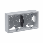 Vir&scaron;tinkinė dėžutė SUNO Legrand 721395 (2 mod., aliuminis)