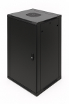Komutacinė spinta 10'' pakabinama 12U 300x279mm (juoda, nesurinkta, IP20) ASP-3312