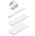 Vielinis kanalas su KLIK sistema BAKS KDSZ400H60/3