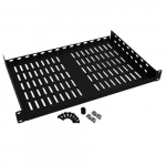 Stacionari lentyna 19" 1U L450 (juoda)