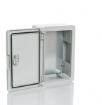 Plastikinė dėžė Plastim PP3021 (800x600x260, pilka, IP65, IK08)