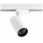 &Scaron;viestuvas LIMA skirtas X-RAIL bėgelių sistemai (3P, baltas, 20W, GU10, IP20) GTV XLD-LMAGU10OB-NB
