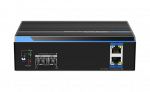 4 prievadų, 2 PoE prievadų pramoninis komutatorius UTEPO UTP7202GE-POE