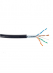 LAN tinklo kabelis Schnur FTP 5e 0.50mm (lauko, PVC, PE, Eca, 500m)
