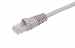 Patch kabelis Extralink UTP Cat5e (10 m., pilkas, PVC, PE, 0,5 mm, AWG26)