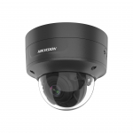 Hikvision dome DS-2CD2746G2-IZS F2.8-12 (juoda, 4 MP, 40 m. IR; 40 m. LED, AcuSense)