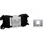 Lizdas EXCEL 100-211 RJ45 (Cat6, UTP, keystone, IDC 180&deg; į lizdą)