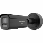 Hikvision bullet DS-2CD2647G3-LIZS2UY/SL F2.8-12 (juoda, 4 MP, 60 m IR+LED, Hybrid Light, ColorVu 3.0, AcuSense 3.0)
