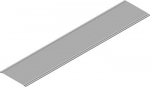 Perforuoto kanalo dangtelis BAKS PKL100/2 (100mm)