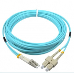 Optinis jungiamasis laidas LC/UPC-SC/UPC (SM 9/125, OM2, LSZH, dplx, 5m)