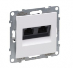 Baltas 2xRJ45 UTP 6 lizdas SUNO Legrand 721153