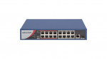 Hikvision 18 prievadų 16 PoE prievadų komutatorius DS-3E0318P-E/M(B)