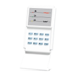 Klaviatūra SATEL INT-S-BL (Balta)