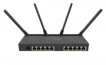 Mar&scaron;rutizatorius 11 prievadų Mikrotik RB4011iGS+5HacQ2HnD-IN