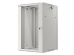 Komutacinė spinta 19'' pakabinama 18U 600x450x901 (RAL7035, surinkta)