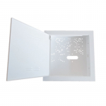 Įleidžiamas metalinis korpusas nuimumu rėmeliu FSBOX280 (280x280x80mm, baltas)