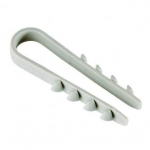 Kai&scaron;tis BP apkabėlė 3-13mm Baltplast (100 vnt, juoda)