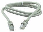 Patch kabelis (1m, FTP, CAT5e, pilkas)