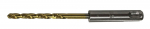 Grąžtas metalui 4.5x110mm SDS-PLUS HSS Makita B-57439 (darbinis ilgis 47mm)