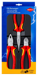 Replių rinkinys elektrikams Knipex 00 20 12 (3 vnt., 1000V)