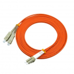Optinis jungiamasis laidas LC/SC MM 50/125 (2m, OM2, LSZH, dplx)