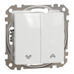 2 klavi&scaron;ų žaliuzių jungiklis Schneider Electric Sedna Design SDD111104 (baltas)