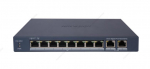 10 prievadų, 8 PoE prievadų komutatorius Hik-vision DS-3E1510P-EIV2