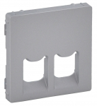 2 x RJ45 apdaila Valena Life Legrand 755422 (aluminio spalva)