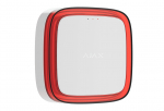 Bevielė sirena Ajax EN54 FireProtect (sounder/VAD) 118599.279.WH1 (balta, su blykste)