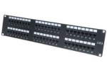 Komutacinė panelė 19' 2U UTP, 48 ports 6e cat