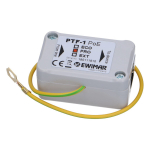 Vir&scaron;srovio apsauga LAN linijai PTF-1-EXT/PoE