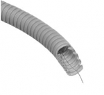 Gofruotas vamzdis pilkas D25 su viela Glob-El GL301W320 (be halogenų, 320N/5 cm, 50 m)