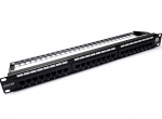 Komutacinė panelė Excel 100-304 (19", 1U, Cat.6, 24 portų)