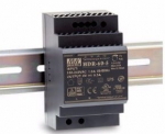 Maitinimo blokas ant DIN bėgelio HDR-60-24 (su potenciometru, 2.5A/24V)