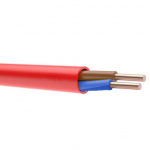 Kabelis monolitas Elpar HDGS PH90 2&times;1.5 mm&sup2; (E90, 300/500 V, nedegus, be halogenų, Cca, 100 m)
