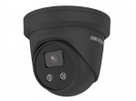 Hikvision dome DS-2CD2346G2-ISU/SL F2.8 (juoda, 4 MP, 30 m. IR, AcuSense)