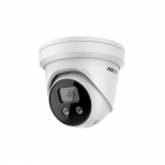 Hikvision dome DS-2CD2346G2-ISU/SL F6 (balta, 4 MP, 30 m. IR; 30 m. LED, AcuSense)