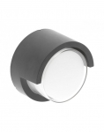 CANTI LED sieninis &scaron;viestuvas (baltas, 12W, 1000lm, IP65, 4000K) GTV LD-CANTI12WOK-40