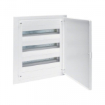 GOLF2 plastikinis įleidžiamas skydelis VF318PD 3x18 mod. Hager (IP40)