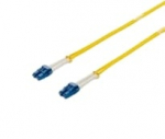 Optinis jungiamasis laidas LC/UPC&ndash;LC/UPC (Simplex, OS1/OS2, LSZH, SM, 1m/3mm)