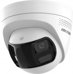 Hikvision dome DS-2CD1363G2P-LIUF/SL F2.8 (balta, 6 MP, 180&deg;, 30 m LED, Smart Hybrid)